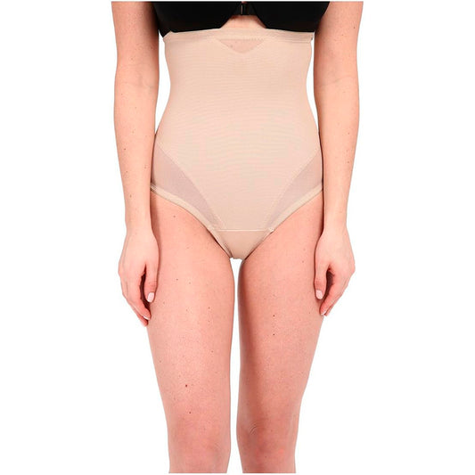 Miraclesuit Shapewear Extra Firm Control High Waist Panties Thong  Nude S