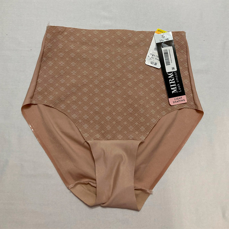 Miraclesuit Light Shaping Brief with Lace Warm Beige S