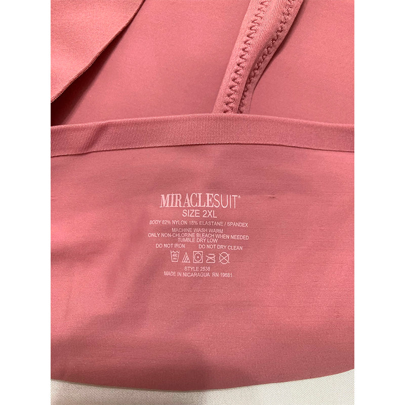 Miraclesuit Light Shaping Waistline Thong Mesa Rose 2XL