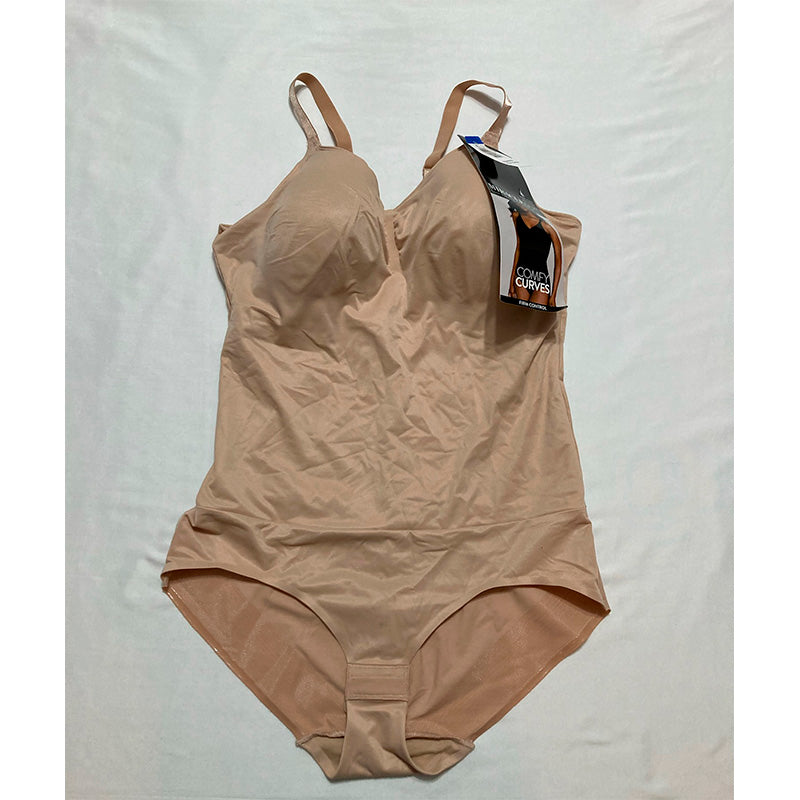 Miraclesuit Comfy Curves Body Briefer Warm Beige XL
