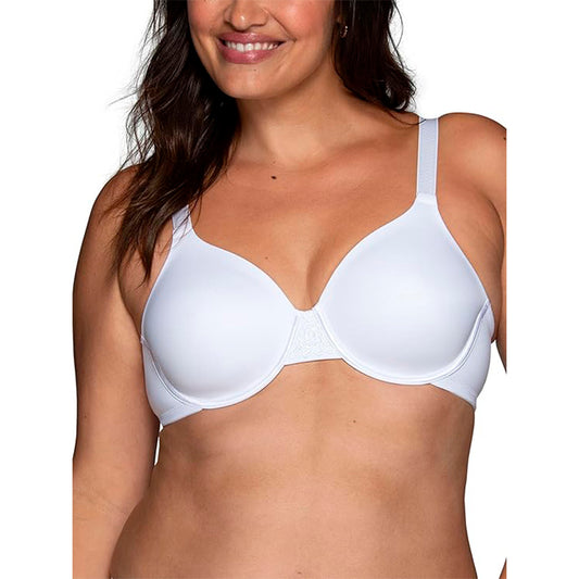 Vanity Fair Full Figure Beauty Back Smoothing Bra Underwire White 42DD