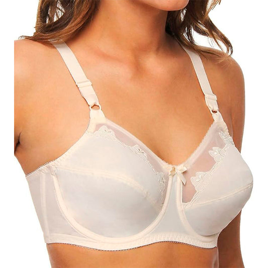 Bali Flower Underwire Bra Light Beige 38D