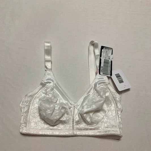 Bali Women's Double Support Spa Closure Wire-Free Bra White 34D
