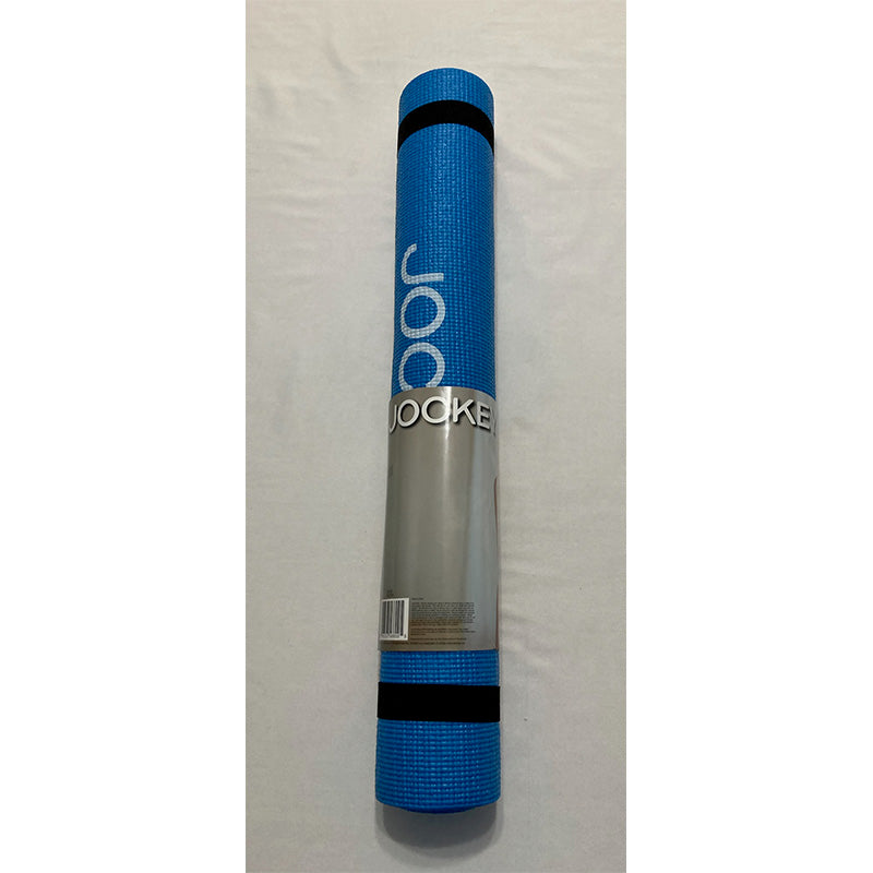 Jockey Yoga Mat & Carrying Strap Blue