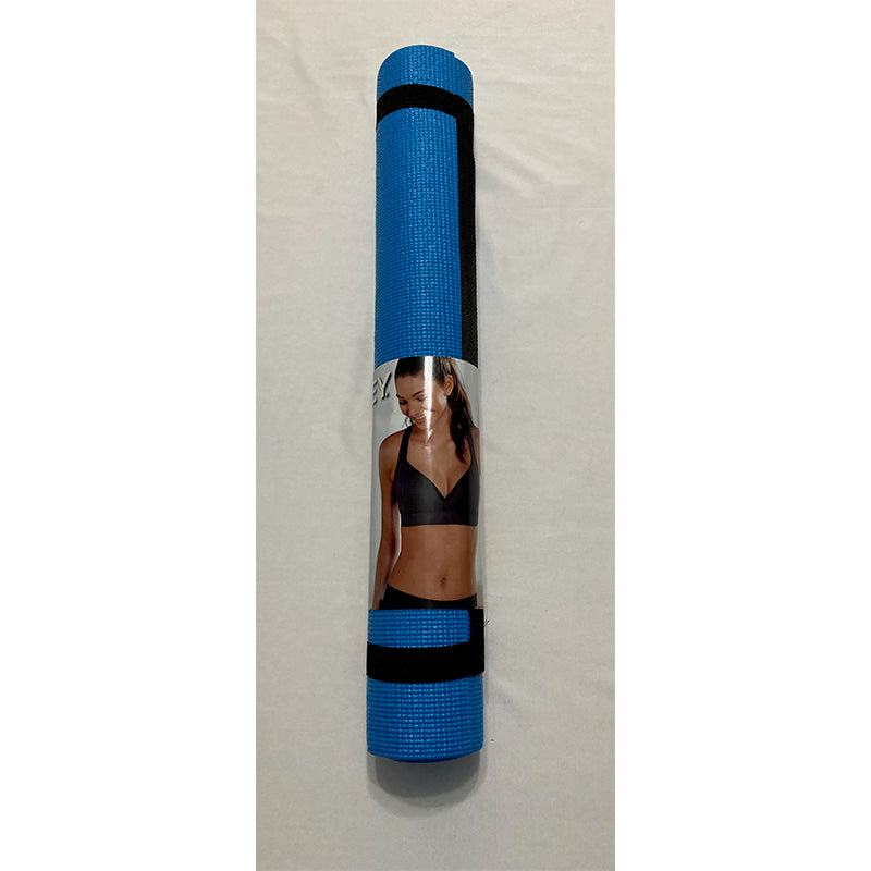 Jockey Yoga Mat & Carrying Strap Blue