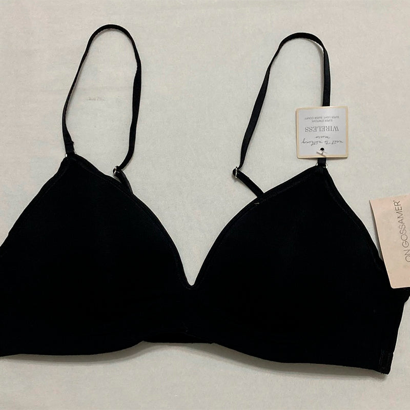 OnGossamer womens Next to Nothing Micro Wireless T Shirt Bra Black 32A