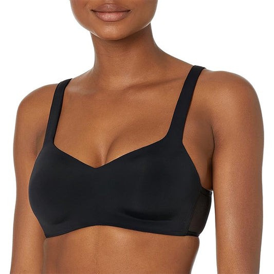 OnGossamer Sleek Invisible Scoop Neck Wirefree Bra Black S