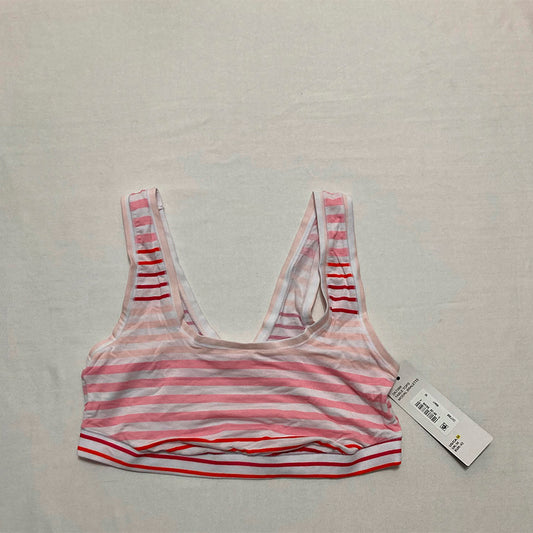 DKNY womens Table Tops Modal Bralette Bra Sorbet Stripe M