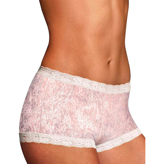MAIDENFORM Classic Microfiber Boyshorts PINK L