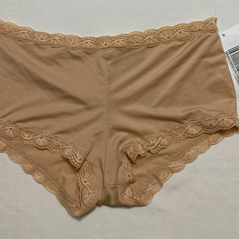 Maidenform  Underwear One Fab Fit Boyshort Panties with Lace Paris Nude 6