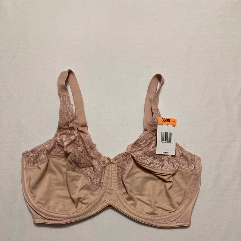 Lilyette Microfiber Minimizer Bra Paris Nude 36DD