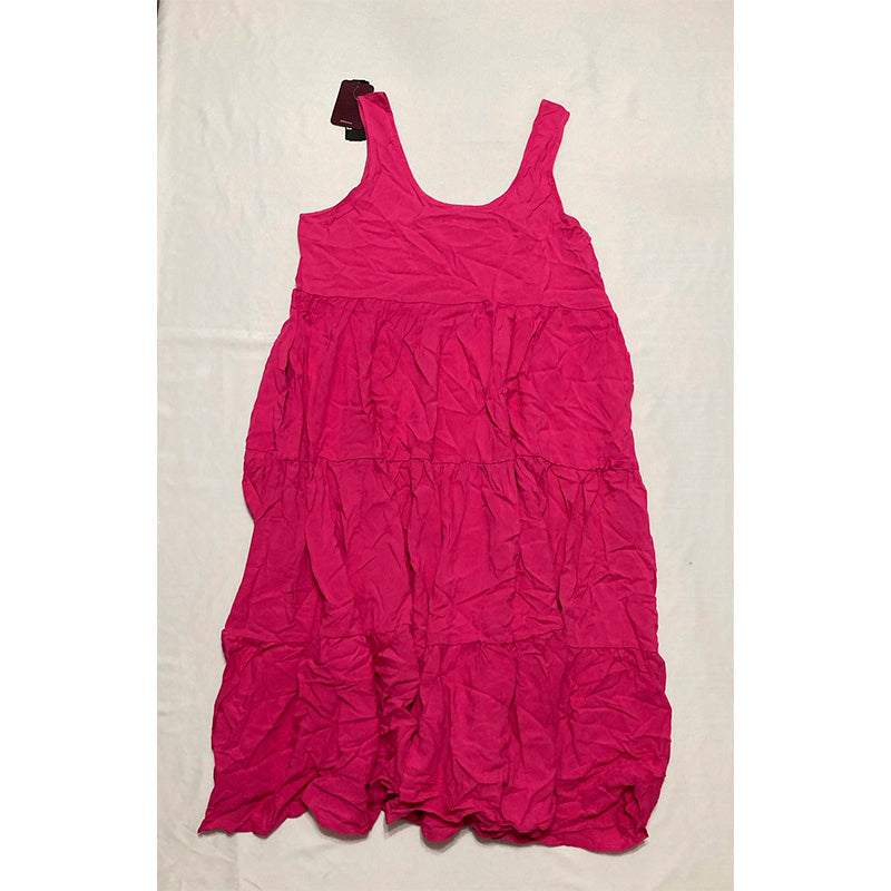 Felina Dress Round Neck Pink M