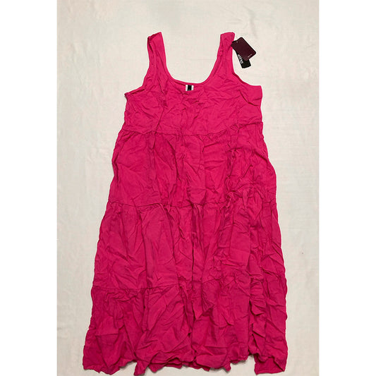 Felina Dress Round Neck Pink M