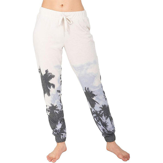 Retrospective Graphic Lounge Pajama Only Jogger Pant-Loungewear Vintage White M