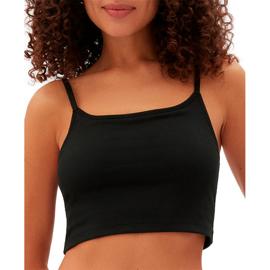 GapBody Logo Comfort Cropped Bralette Black M