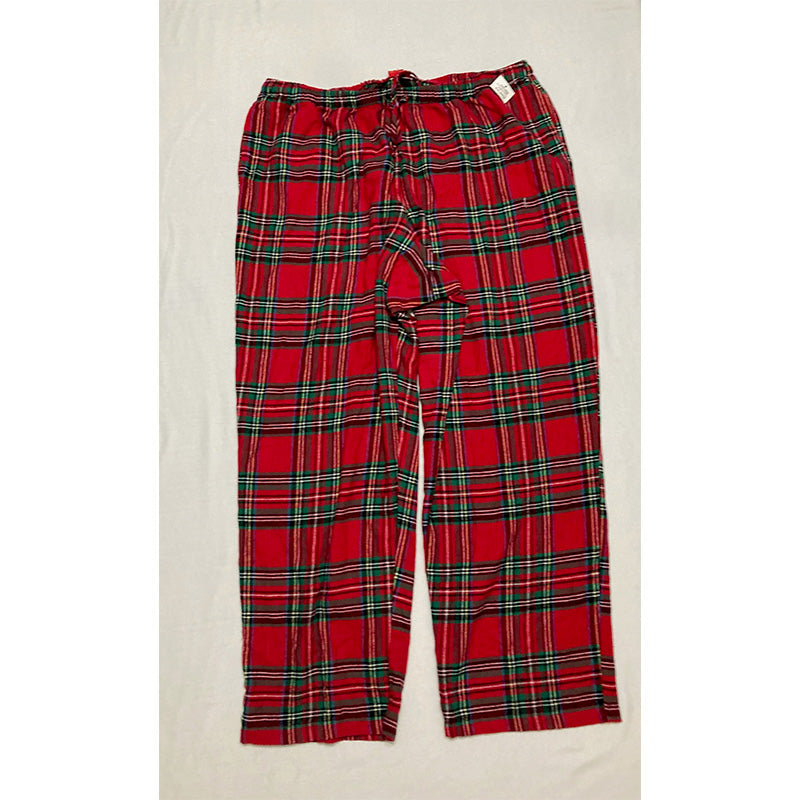 Family Pajamas Brinkley Cotton Plaid Pajamas Set Multicolor 2XL