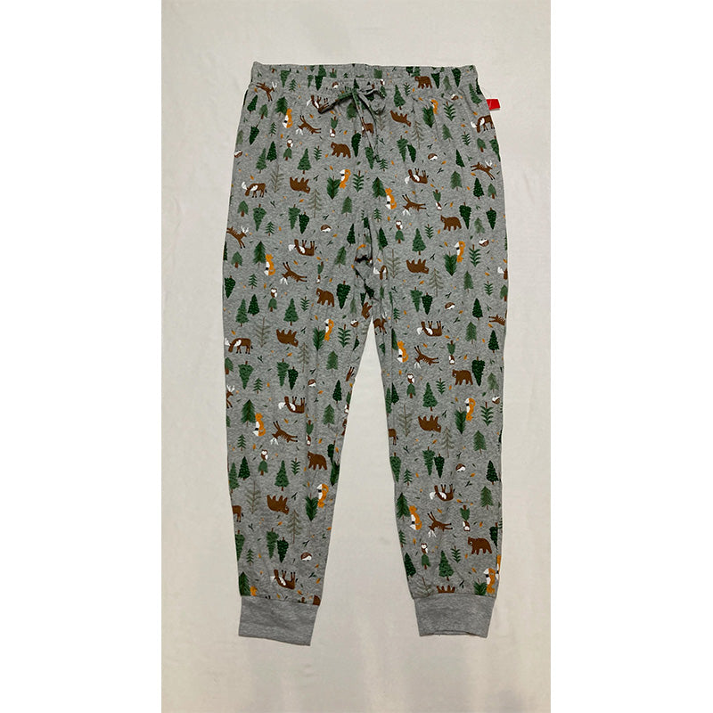 Family Pajamas Men's Mix It Forest Pajamas Set Multicolor XL