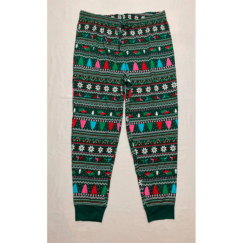 Family Pj Men Set 2 Piece Top & Pants Multicolor 2XL