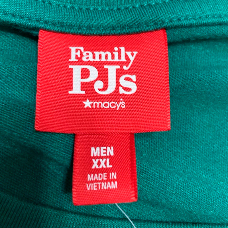 Family Pj Men Set 2 Piece Top & Pants Multicolor 2XL