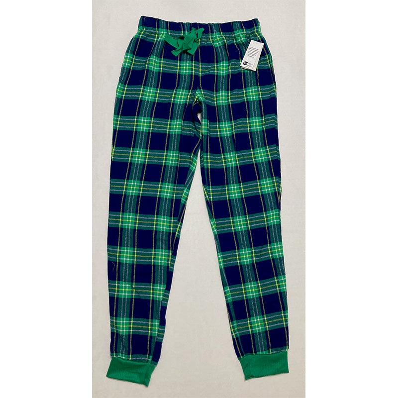 Jenni Cotton Flannel Only Pajama Pants Plaid Multicolor XS