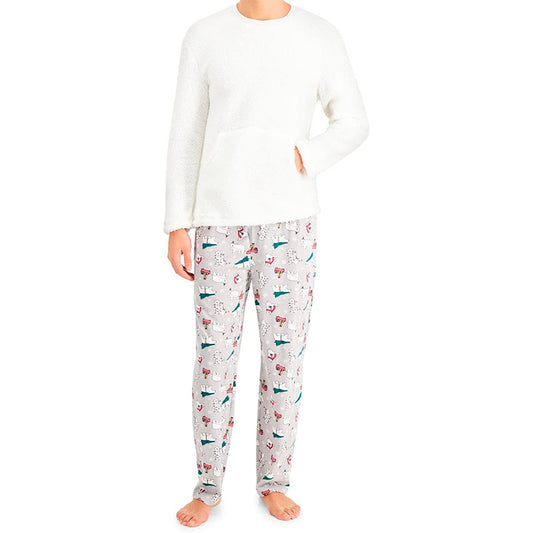 Family PJ Matching Polar Bears Family Pajama Set Men White Polar XL