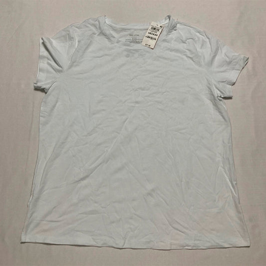 State Of Day Only Pajama Top Round Neck White M