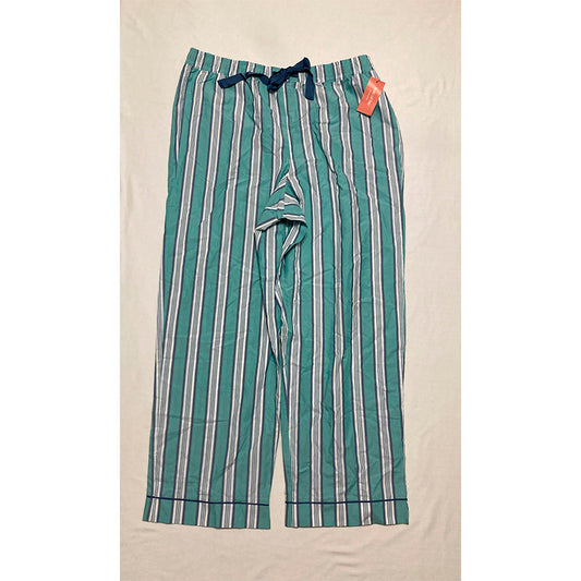 State Of Day Women's Striped Cotton Blend OnlyPajama Pants Multicolor XL