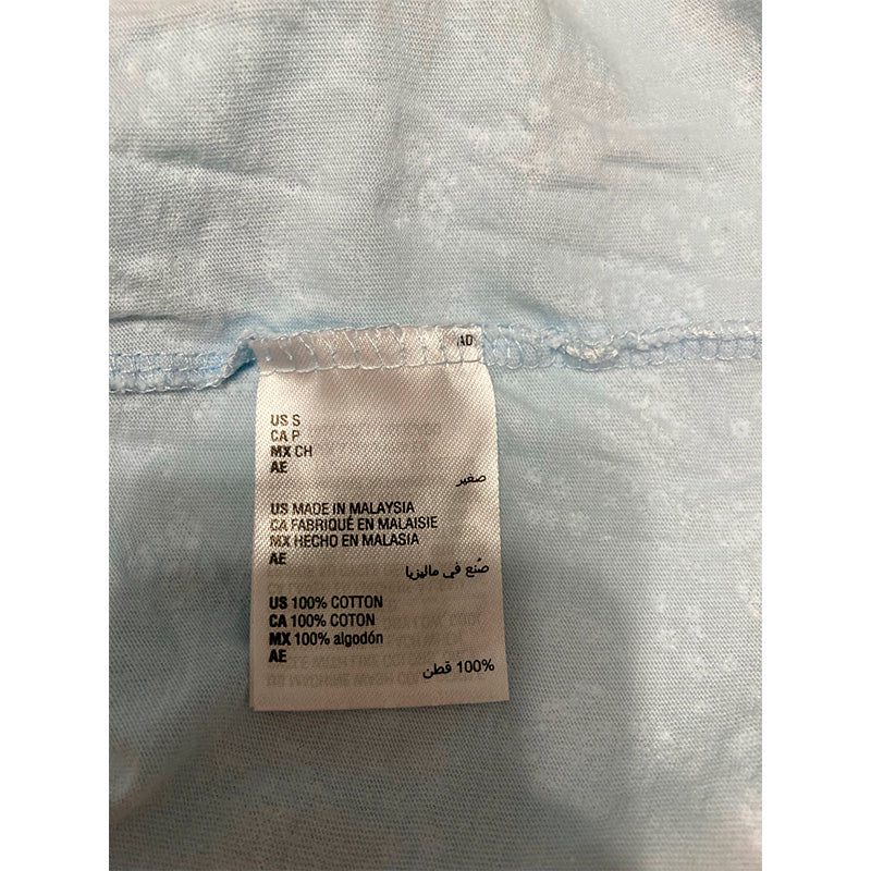 Charter Club Pajama Set 2 Pc Round Neck Blue Floral S