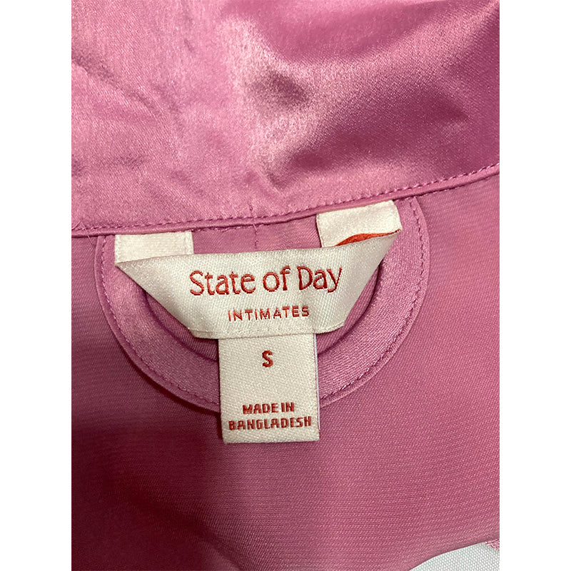 State of day Robe Notch Collar Mauve Orchid S