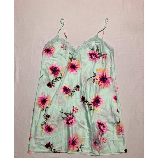 INC Sleepwear Dress Spageutti Straps Multicolor Floral S