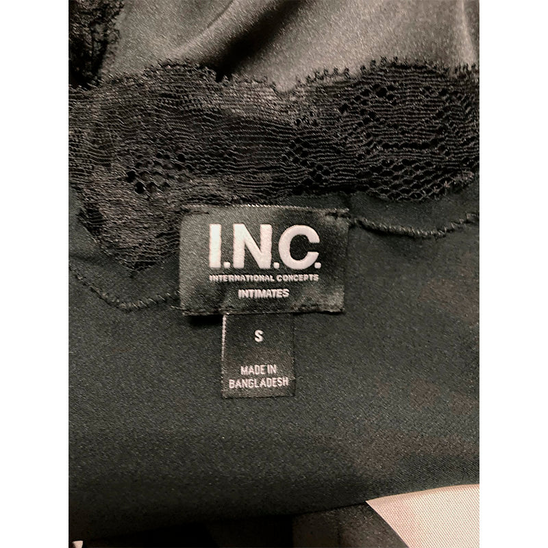 INC Pajama Set Deep Black S