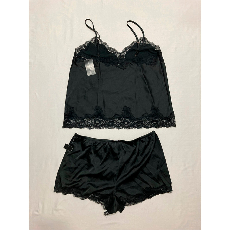 INC Pajama Set Deep Black S