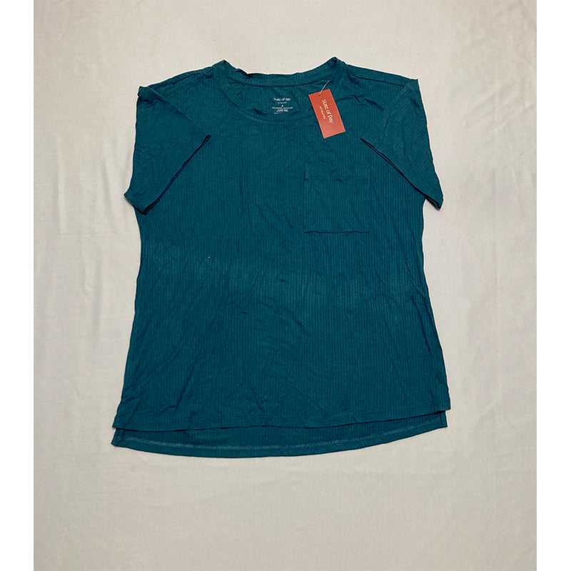 STATE OF DAY Pajama Set 2 Piece Blue S
