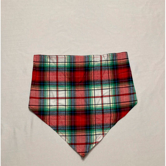 Holiday Lane Bandana Dog Multicolor Plaid L