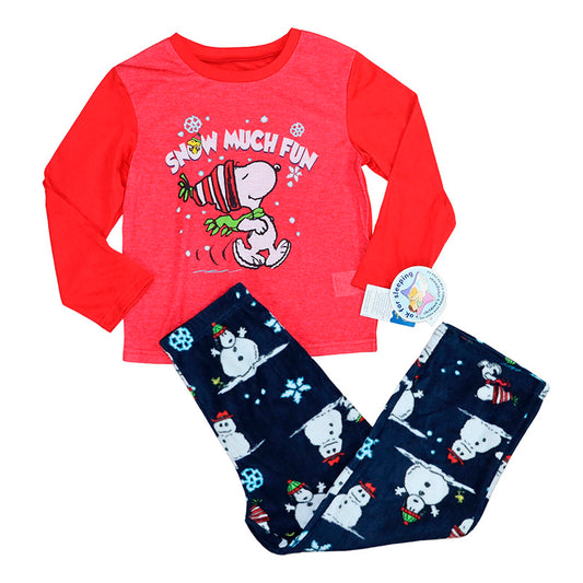 Peanuts Pajama Set Kids Multicolor 3T