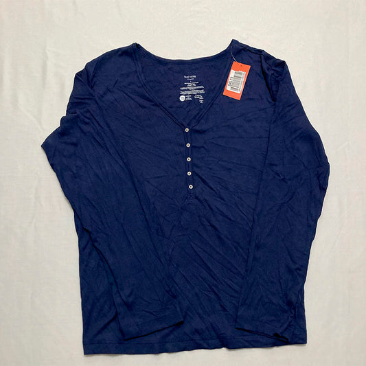 State Of Day Sleep Top Navy L