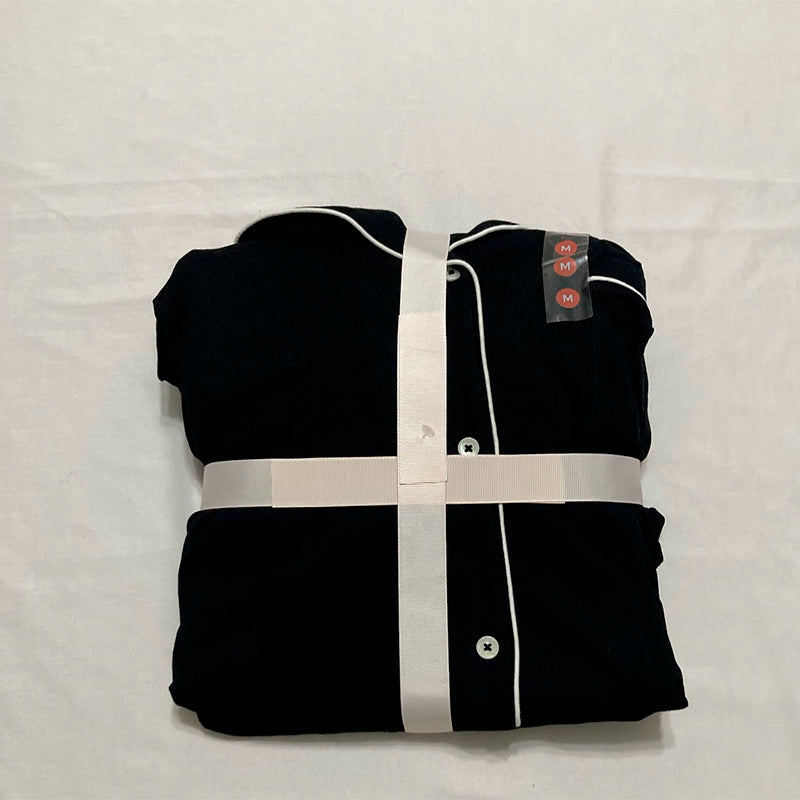 State Of Day Pajama Set 2 Piece Black M