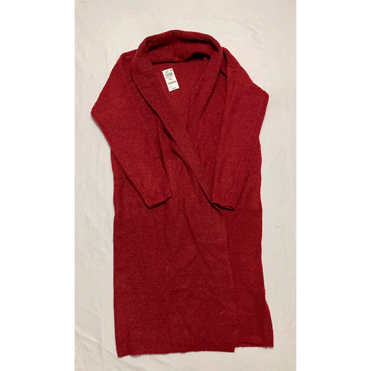 State Of Day Robe Notch Collar Burgundy M