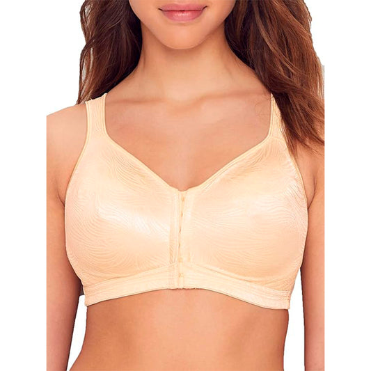 Playtex 18 Hour Front Close Wireless Bra with Back Support E525 LIGHT BEIGE 38C