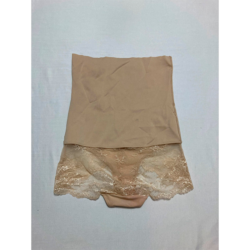 Maidenform Tame Your Tummy High Waist Lace Briefs, Nude 1/Transparent Lace S