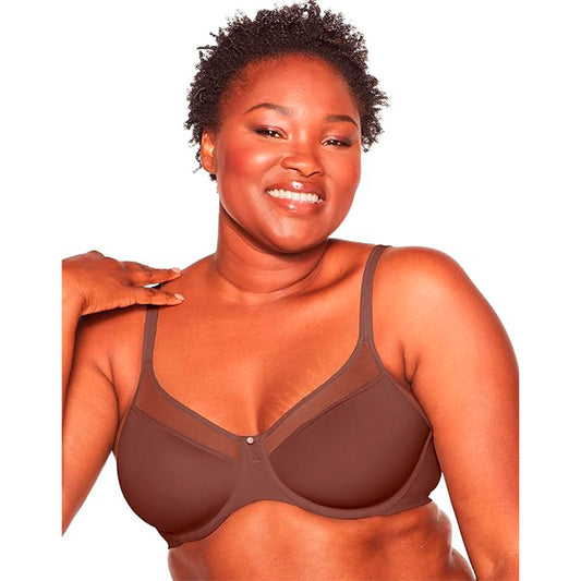 Bal One Smooth Ultra Light Convertible  Coverage Bra Warm Cocoa Brown 36B
