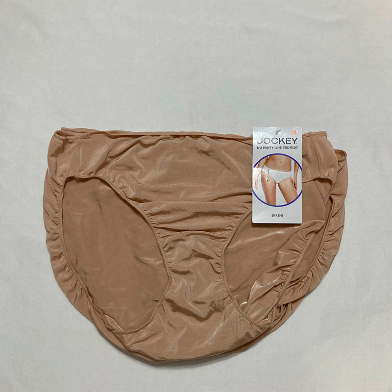 Jockey Underwear No Panty Line Promise Bikini - 3 Pack Nude 7