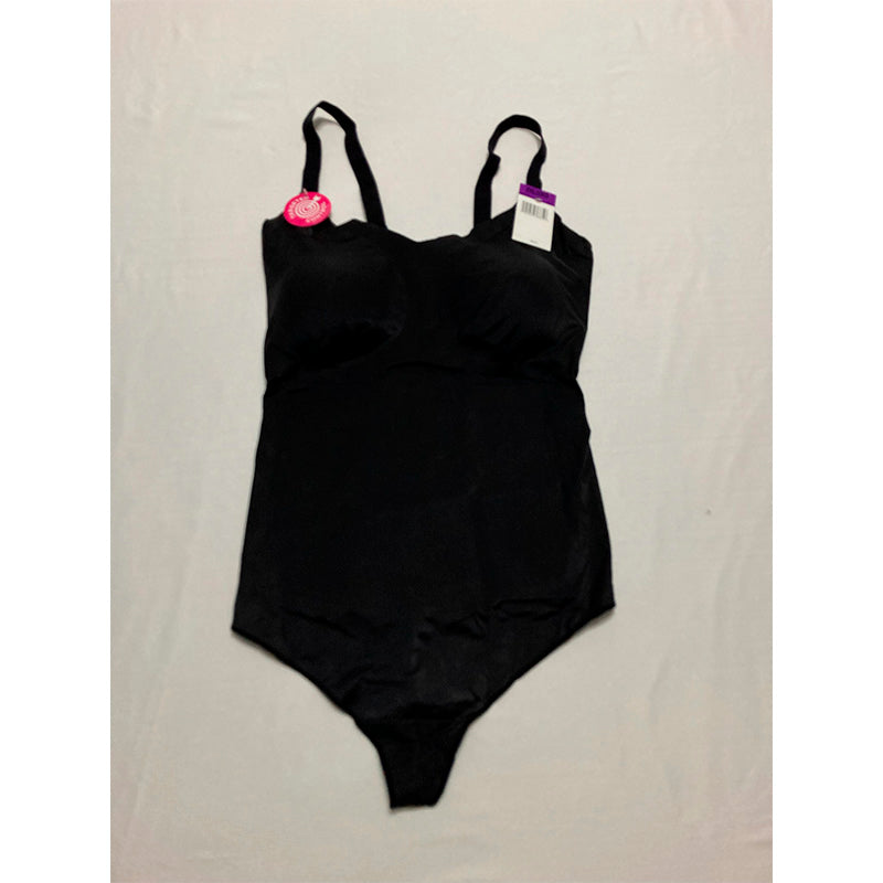 Maidenform Power Players Shapewear Smoothing Black 2XL