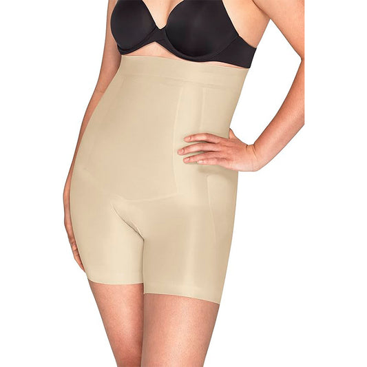 Maidenform  Players Shapewear High-Waist Firm-Control Girlshort Transparenr 2XL