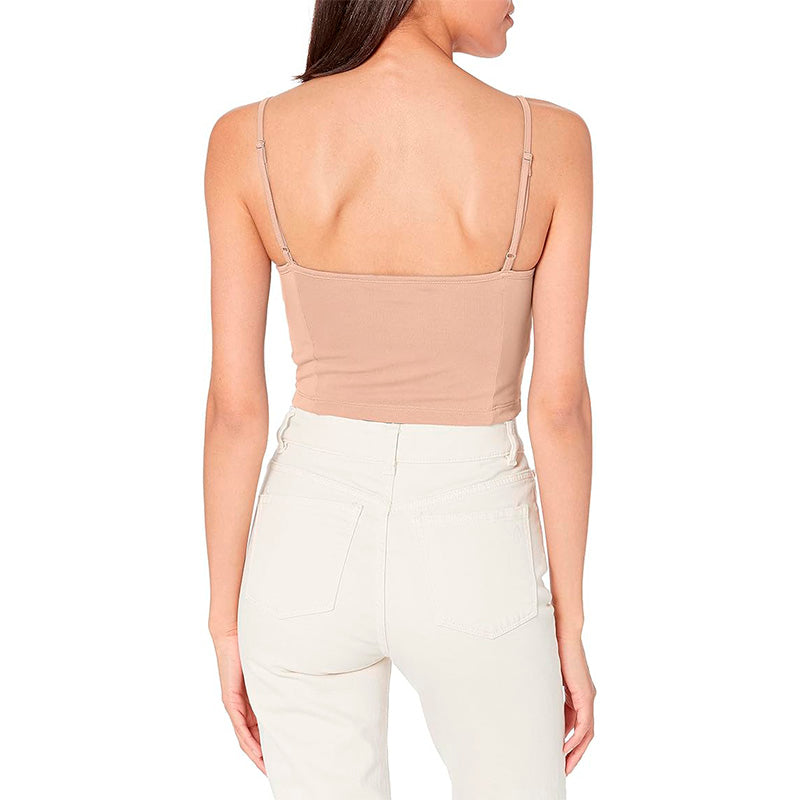 Bcbgmaxazria Crop Top Nude XL