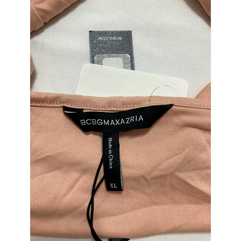 Bcbgmaxazria Crop Top Nude XL