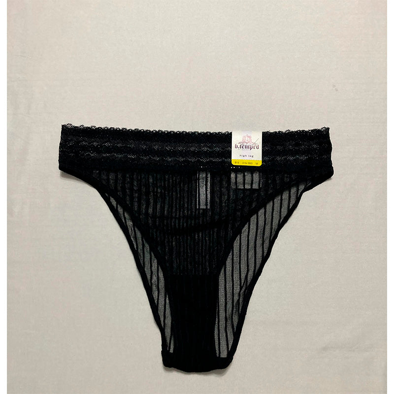 b.tempt'd Well Suited Hi Leg Brief Night M