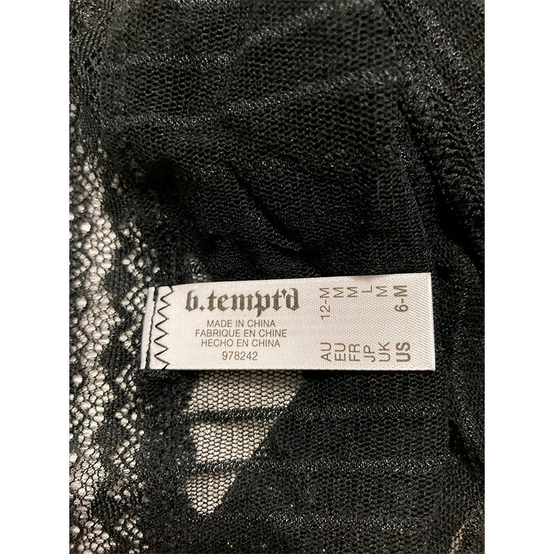 b.tempt'd Well Suited Hi Leg Brief Night M