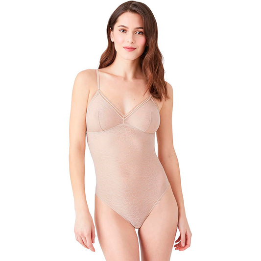 b.tempt'd  Etched in Style Bodysuit, Au Natural L