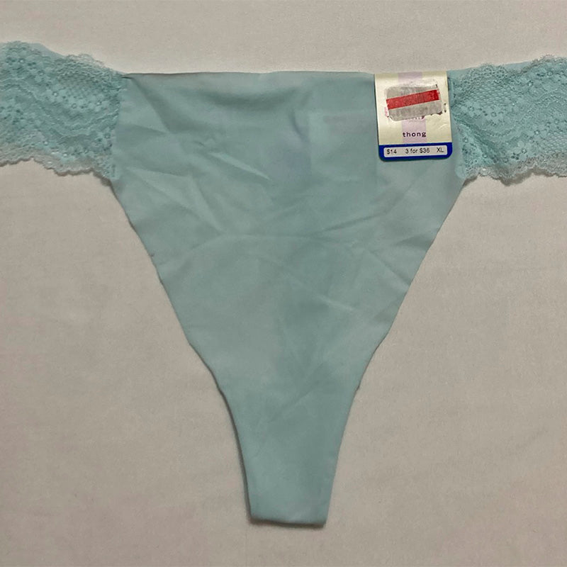 b.tempt’d b.bare Thong Panty, Saltwater Slide XL